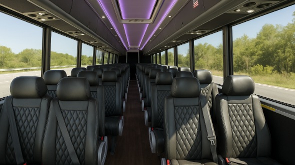 20 Passenger Minibus Interior