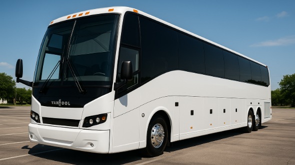 Exterior of Tennessee Party Bus Company's ADA Charter Bus in Tennessee