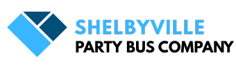 shelbyville party bus company logo