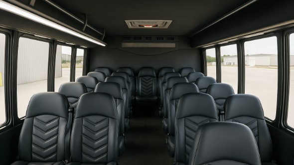 tennessee 25 passenger minibus interior
